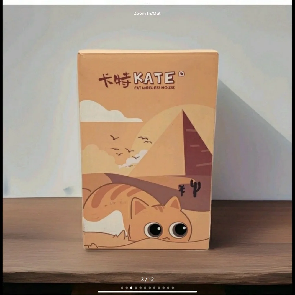 Akko Kate Orange Cat Wireless Mouse